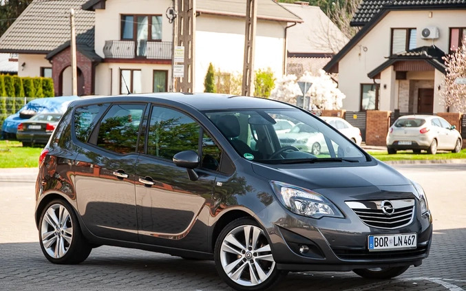 Opel Meriva cena 24900 przebieg: 173500, rok produkcji 2011 z Zagórz małe 742